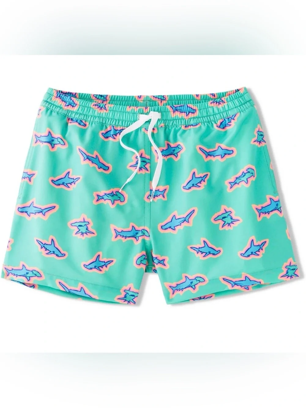 Chubbies Kids' Apex Predator Print Swim Trunks -size L